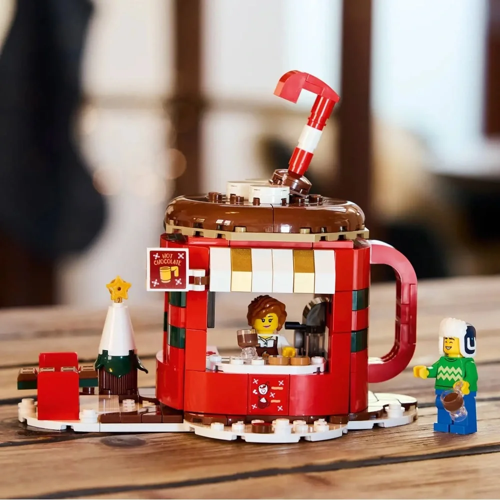 LEGO ‘Limited Edition’ Holidays Hot Chocolate Stand 40776 Christmas-256 Pcs.,NIB